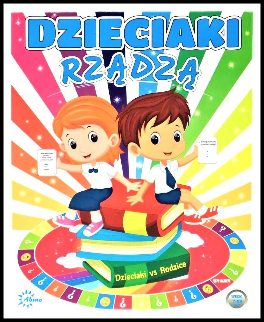 GRA Dzieciaki Rządzą + 2 x puzzle Myszka Minnie  ZESTAW 3 W 1