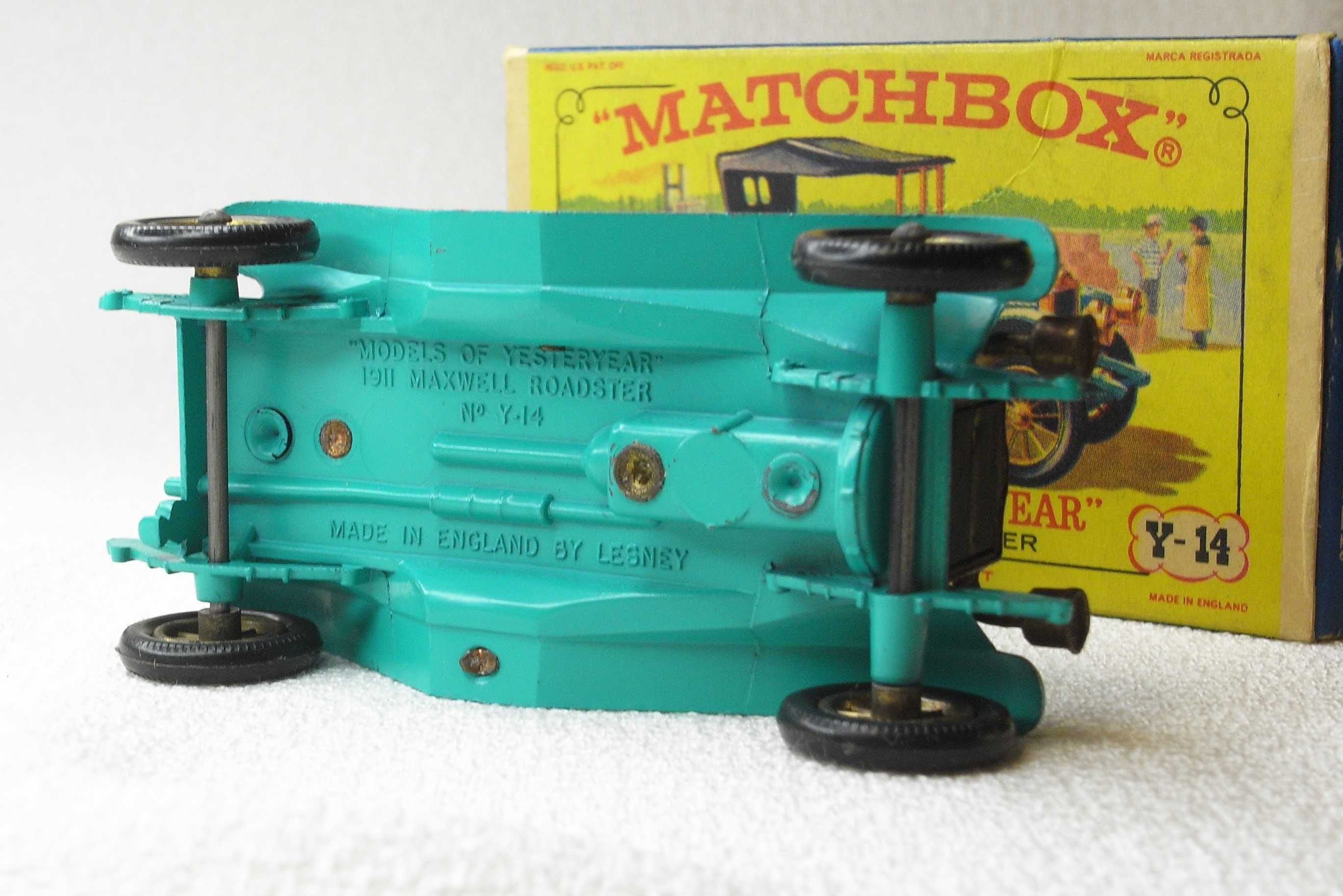 Y-14 1911 Maxwell Roadster  Matchbox Models of Yesteryear Lesney