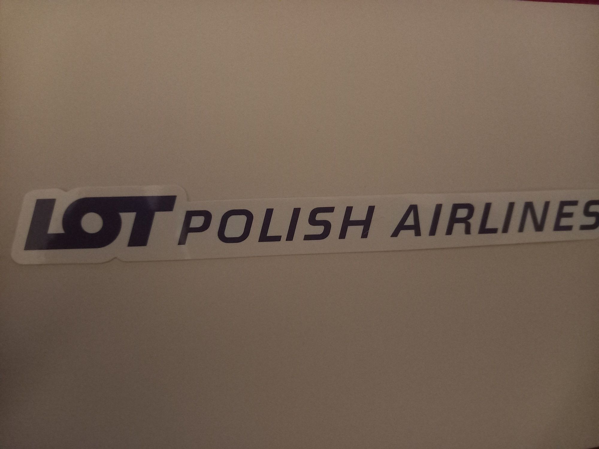 Naklejka PLL LOT Polish Airlines