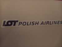 Naklejka PLL LOT Polish Airlines