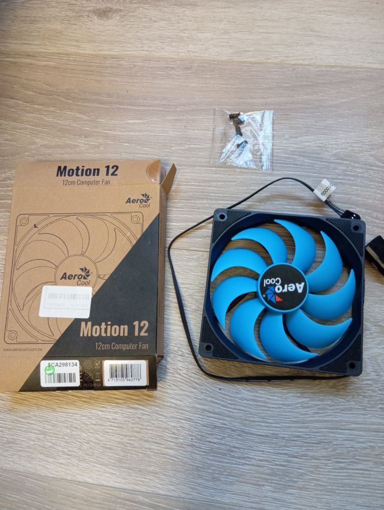 Вентилятор Aerocool Motion 12 Plus 120 мм Blue