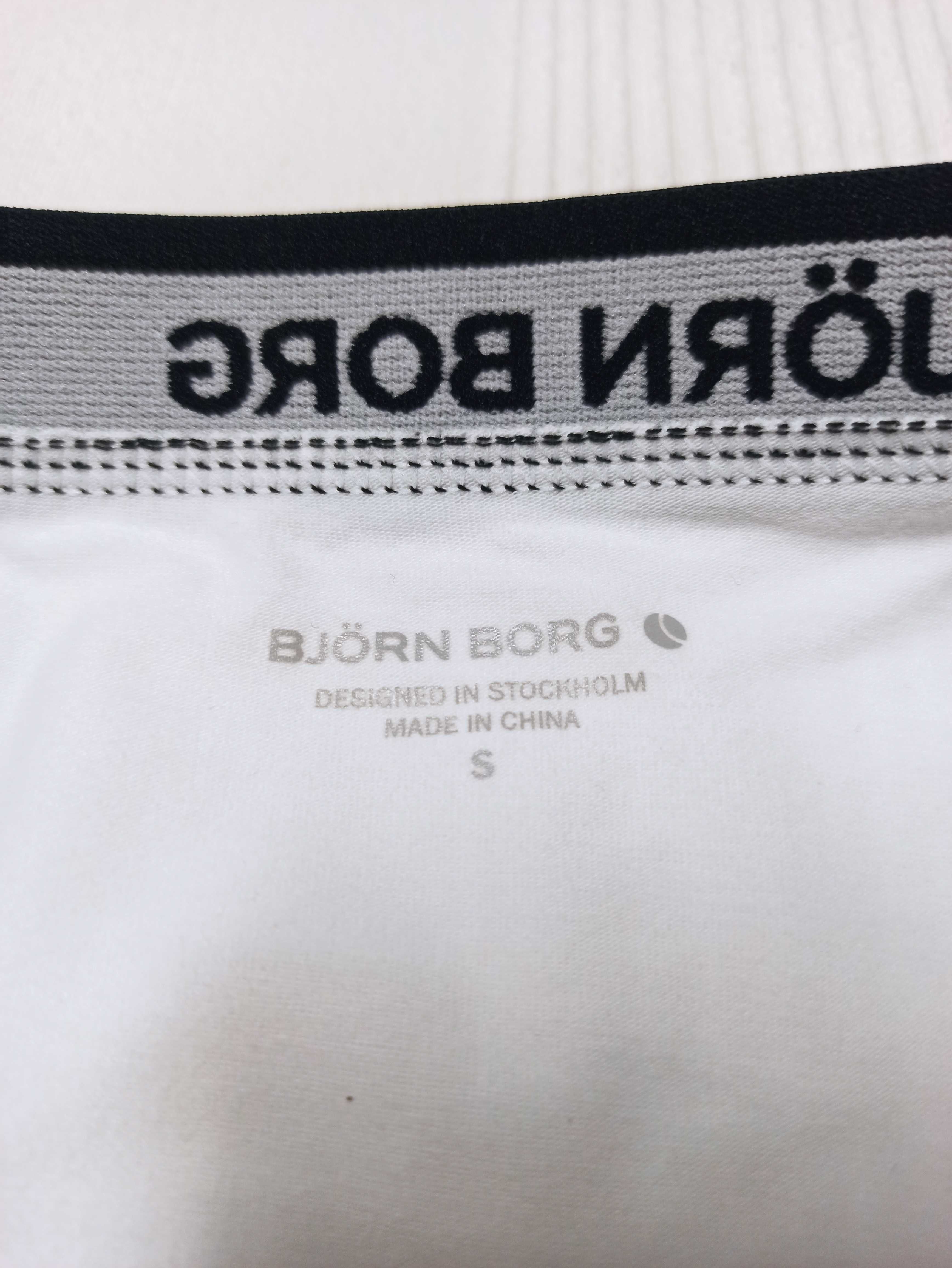 Białe slipy Bjorn Borg roz S bielizna męska majtki gacie white brief