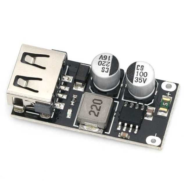 Модуль понижающий QuickCharge APPLE Samsung Qualcomm DC-DC USB 6V-32V