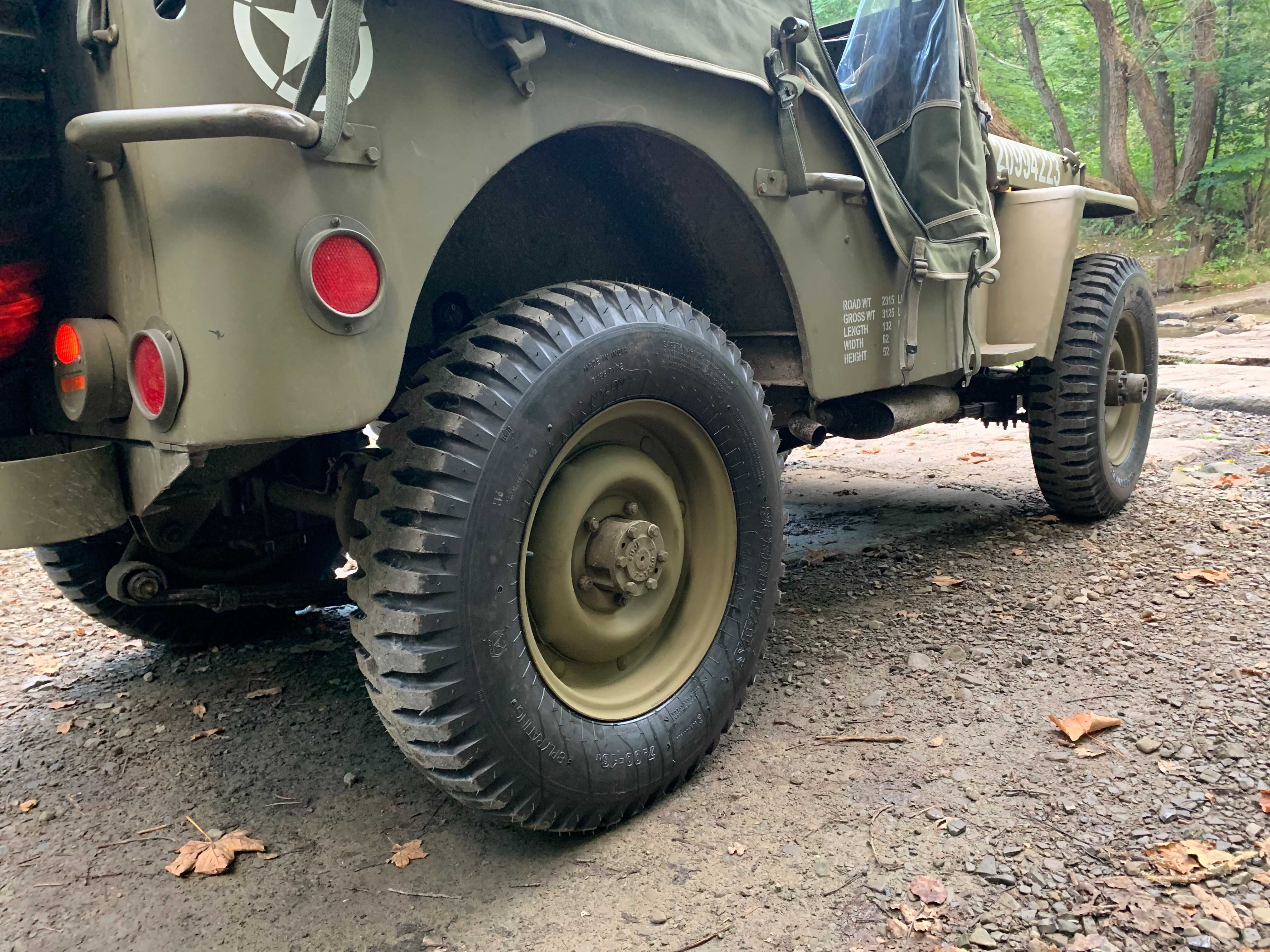 Opony Militarne Odcisk Wielbłąda 7.00-16 FORD, WILLYS, GAZ 69