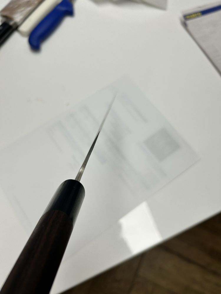 Ohishi Gyuto 21 cm Nashiji Aogami 2
