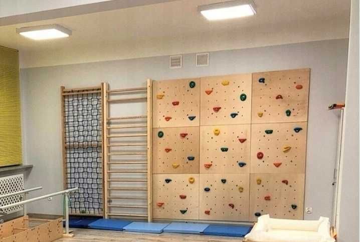 Ścianka wspinaczkowa domowa dla dzieci 75x75 plac zabaw