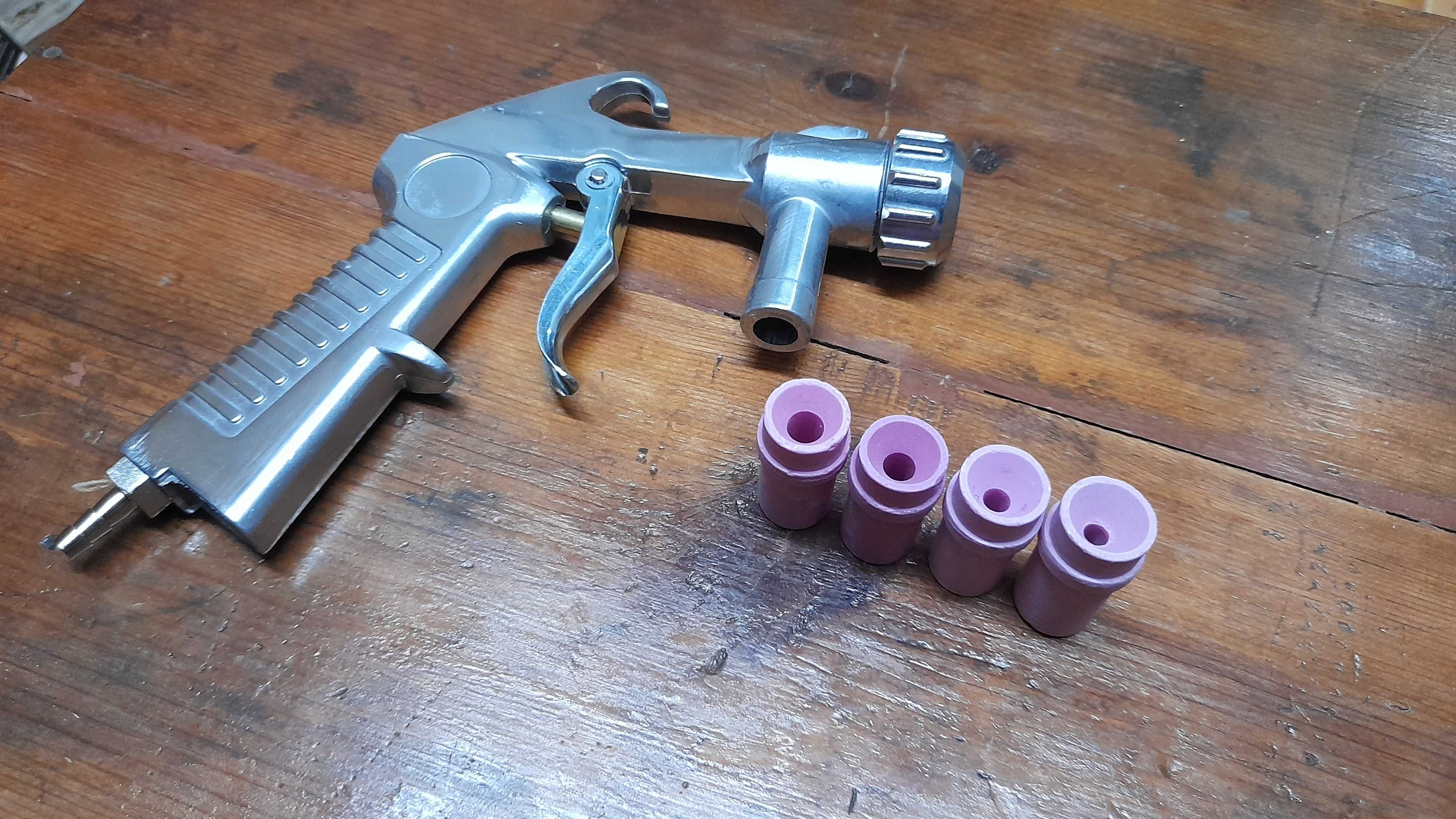 Pistola decapagem jato de areia ( com envio)