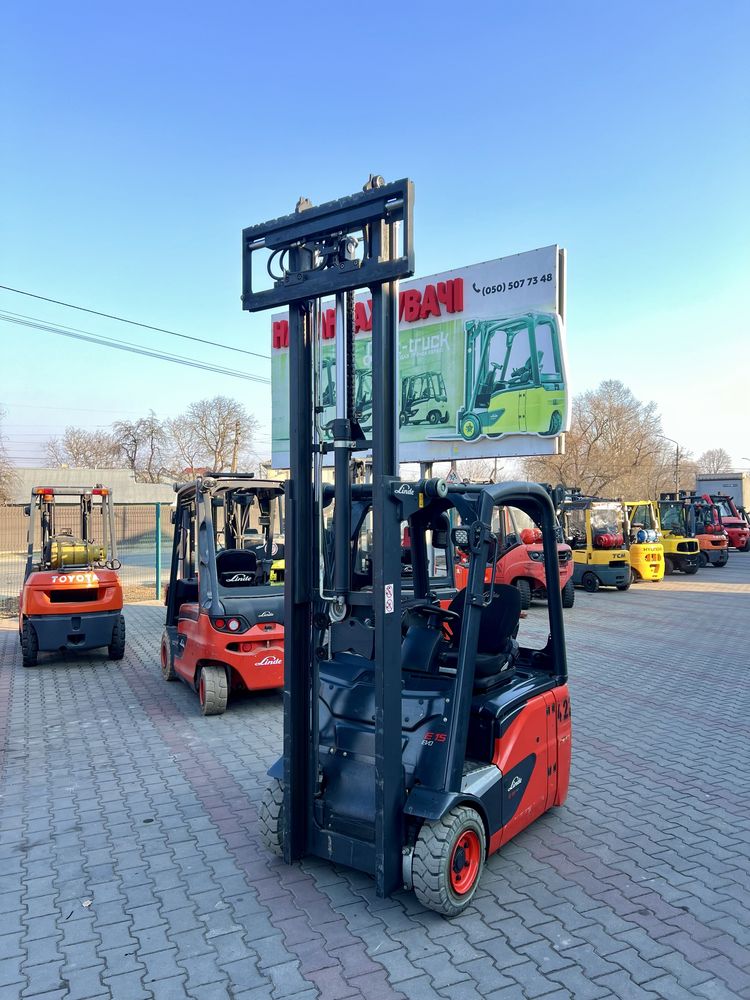 Навантажувач електричний Linde E15Evo 2017р. 1.5т.,2.8м