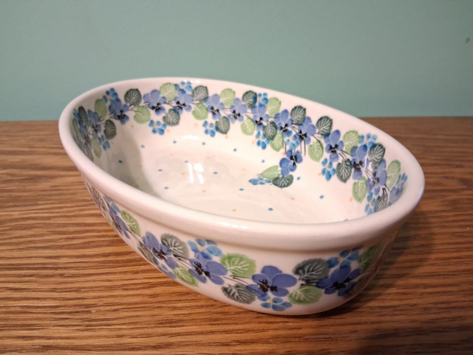 Polmisek owalny 0.7L 21cm GAT2 Ceramika Artystyczna Boleslawiec