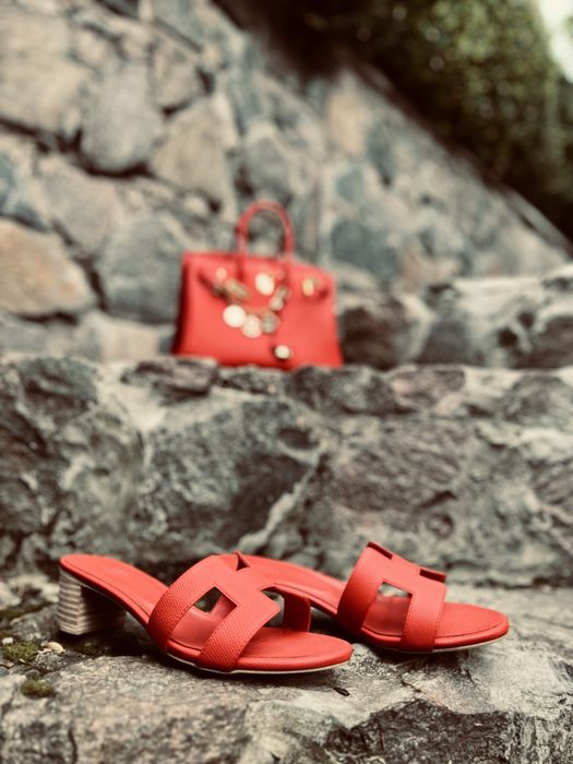 Женские сандали Hermès Oran Sandals 38 (Оригинал)