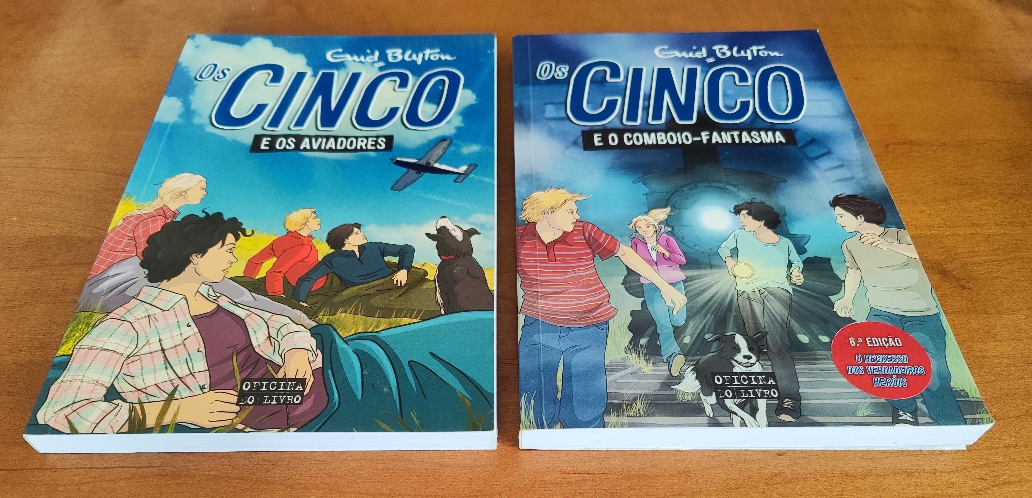 Livros "Os Cinco"