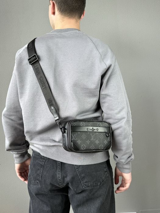 Чоловіча сумка Louis Vuitton мужская сумка барсетка мессенджер клатч