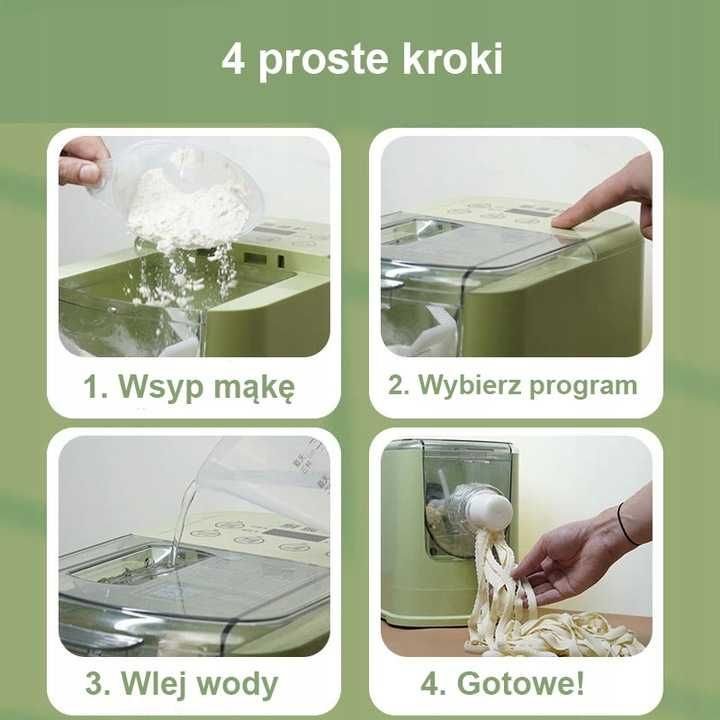 Automatyczna maszynka do makaronu i ciasta Yixuan Q7 NOWA