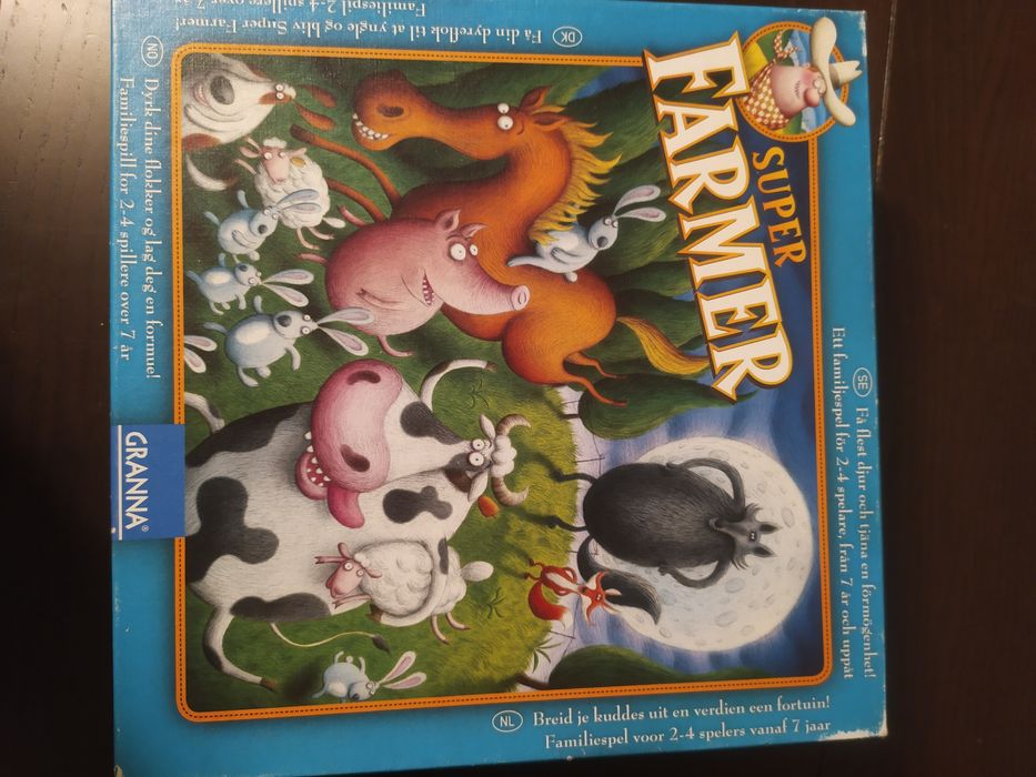 Kultowa gra super farmer dla dzieci i dorosłych