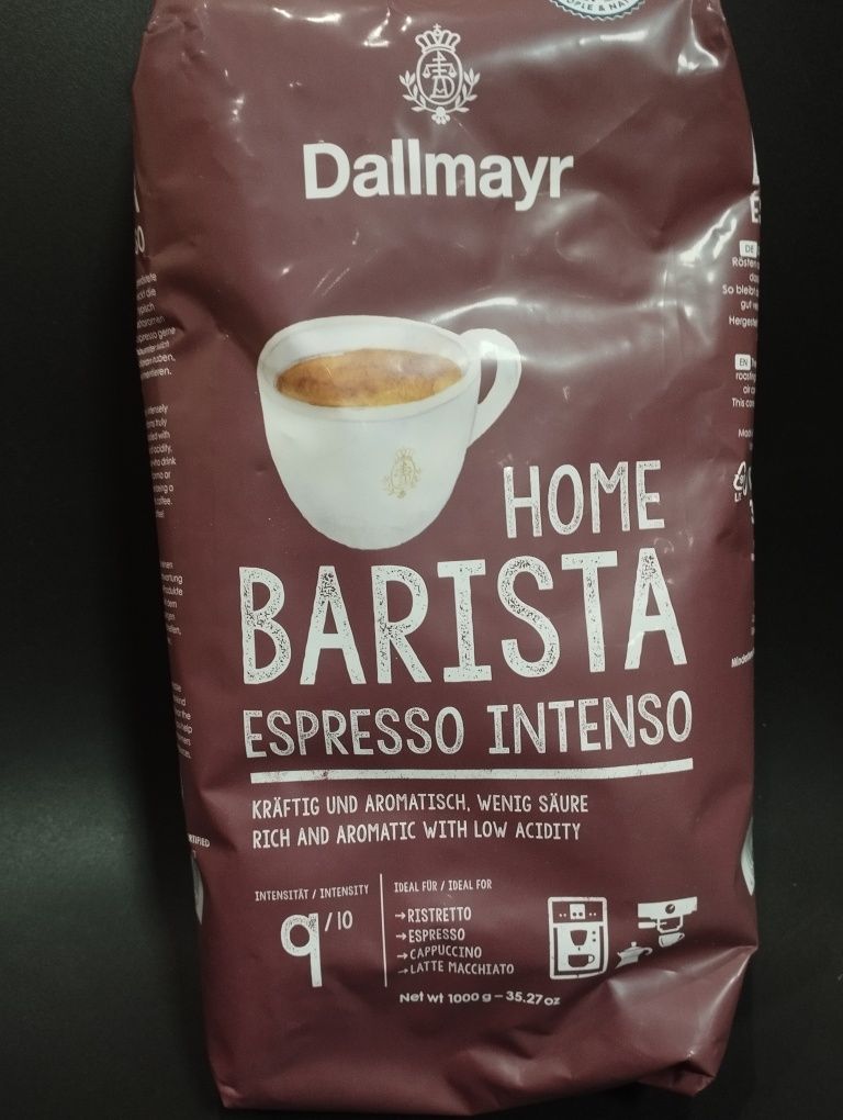 Dallmayr home barista espresso intenso kawa ziarnista 1 kg