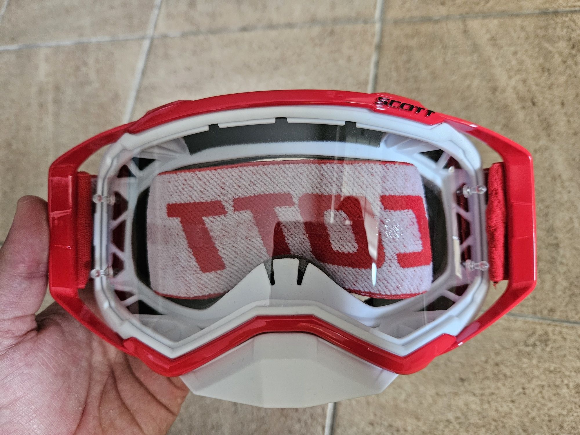 Óculos para Motocross/Enduro Scott *novos*