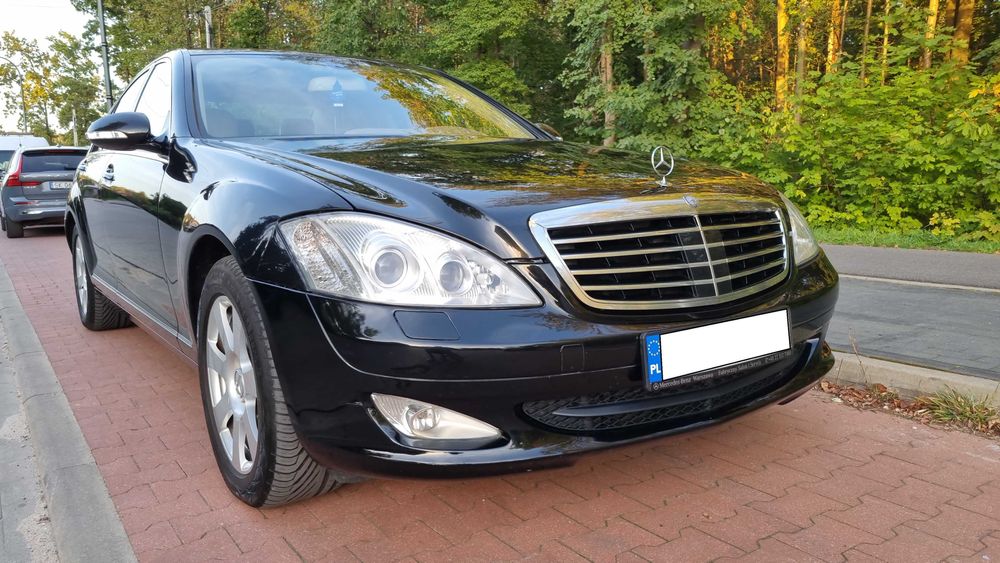REZERWACJA S-klasa W221 320CDI, bardzo zadbana, serwisowana