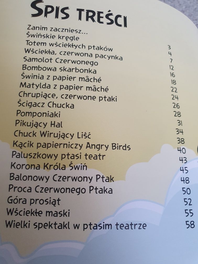 Książka angry birds