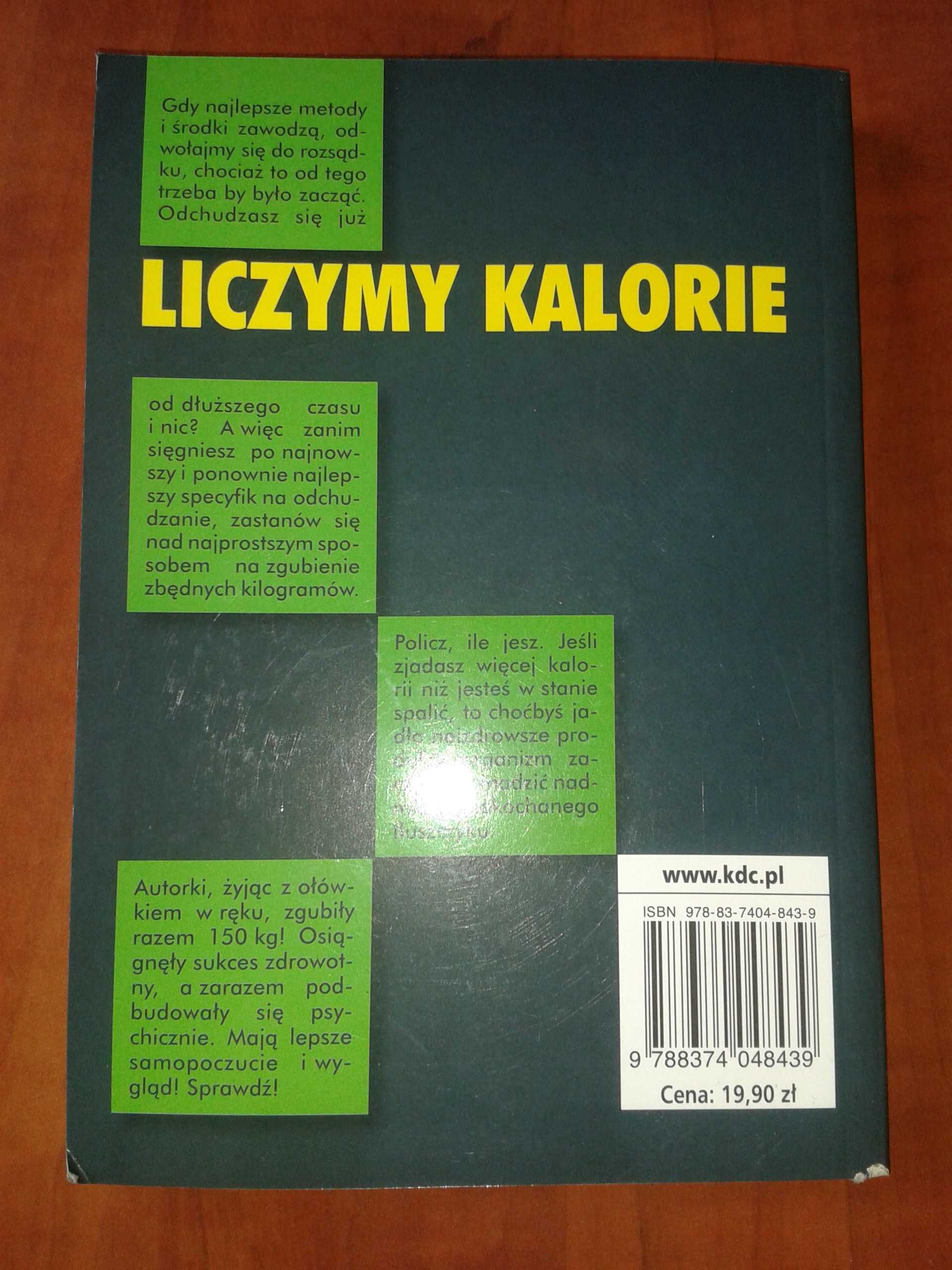 Liczymy kalorie książka poradnik