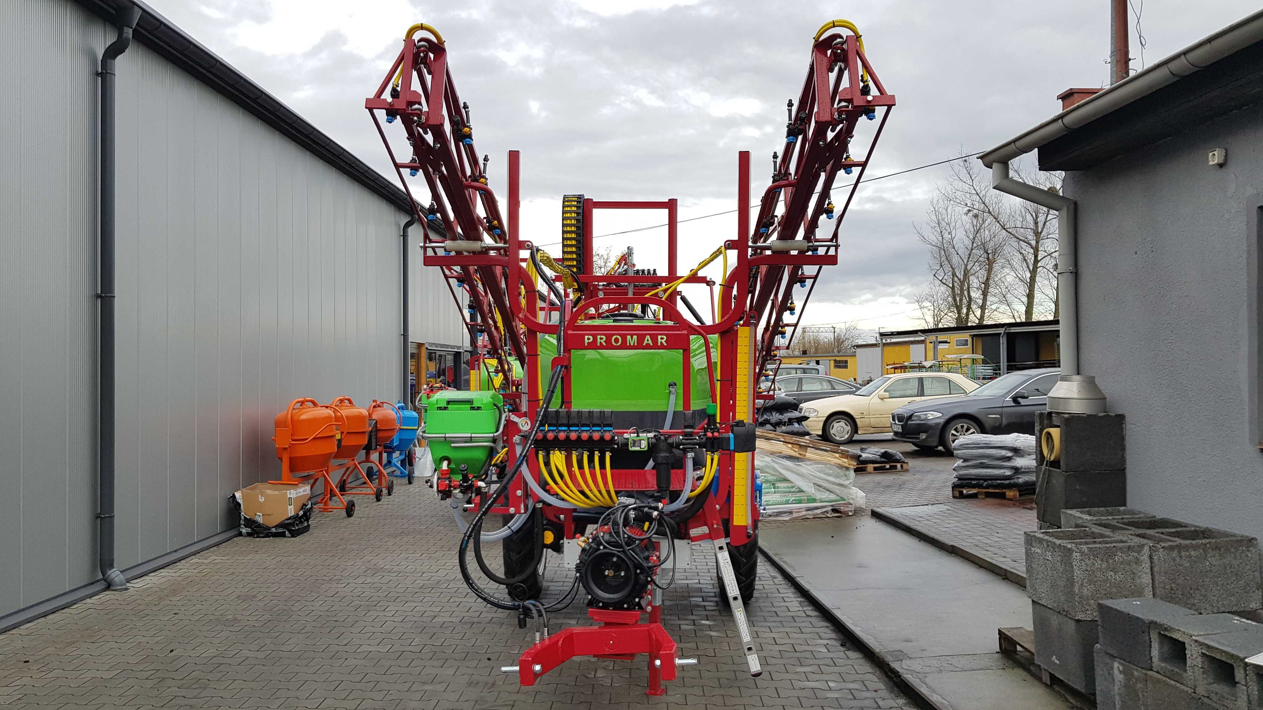 OD RĘKI!!!Opryskiwacz 2500l 21m PROMAR Hydrauliczny Bury Pilmet