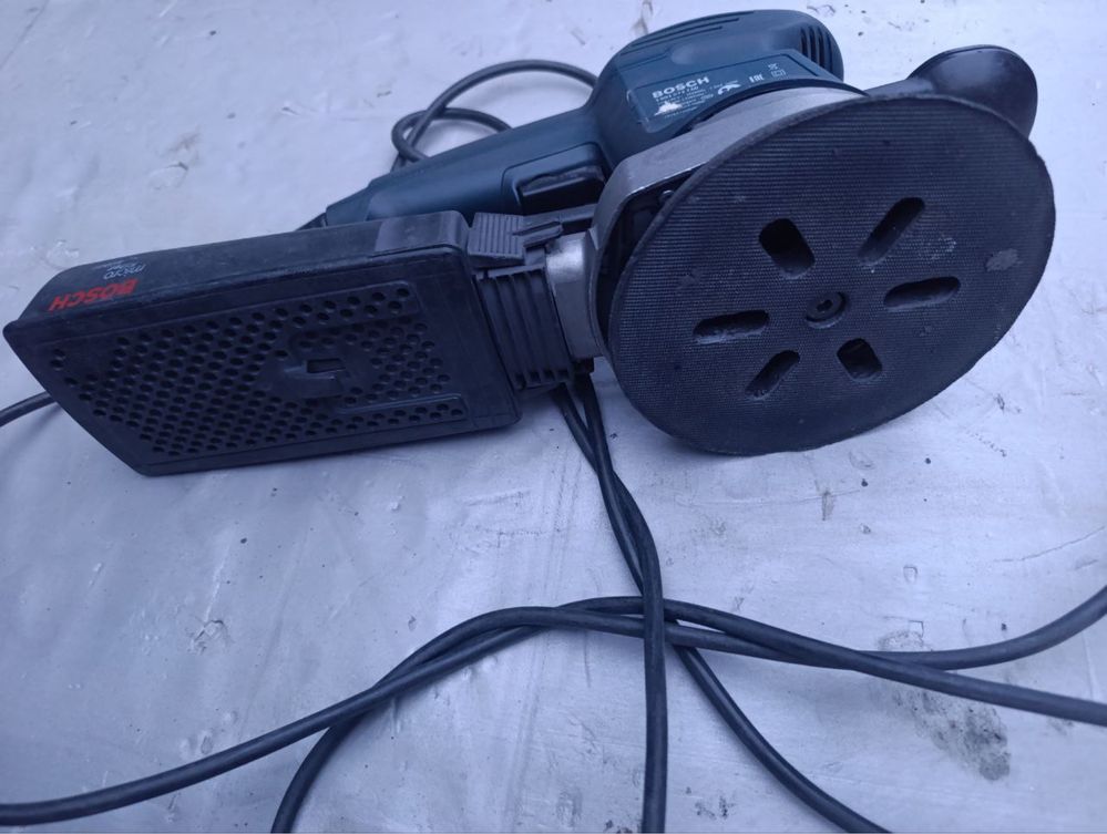 Bosch GEX 150 AS, Bosch GPO 12 E, шліфмашина, полірувальна машинка.