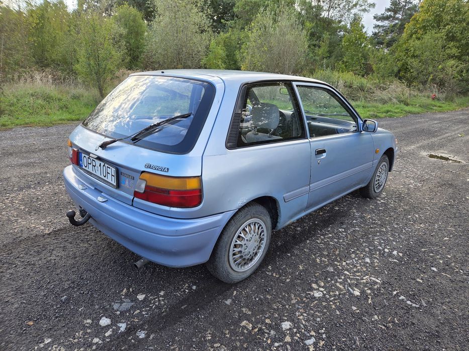Toyota Starlet 1.3 benzyna ! Sprawny ! Oplaty 2026r !