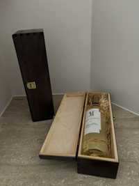 Pudełko na wino drewniane