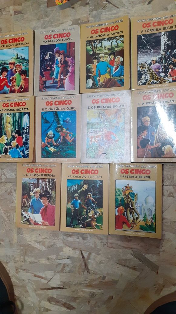 Os cinco Enid Blyton