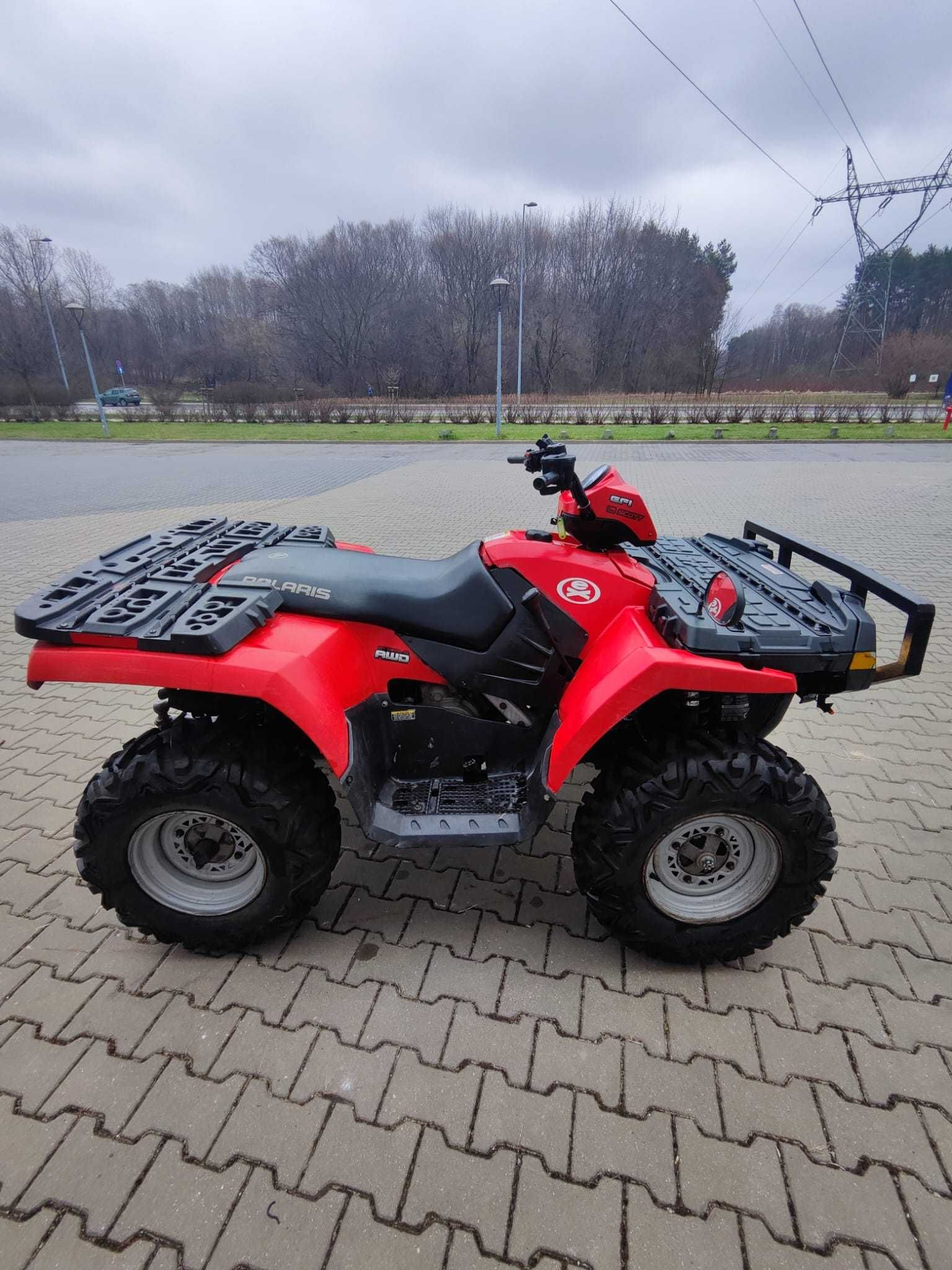 Polaris Sportsman 500 H.O. AWD 4x4 homologacja