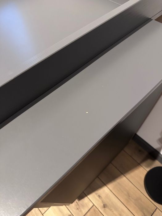 Szara grafitowa komoda z przewijakiem Klupś Iwo