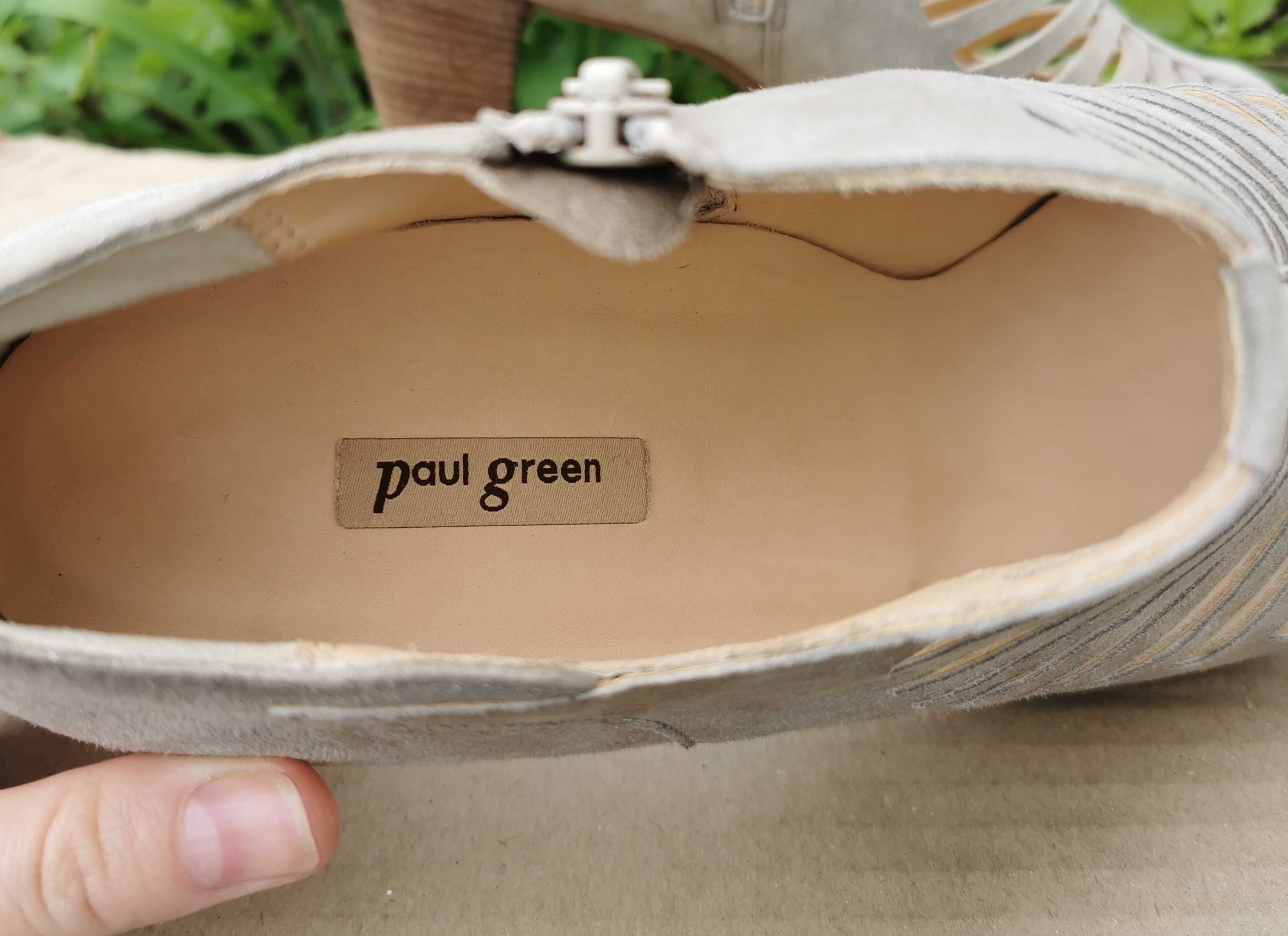 Кожаные сандалии босоножки Paul Green 40 р. Оригинал