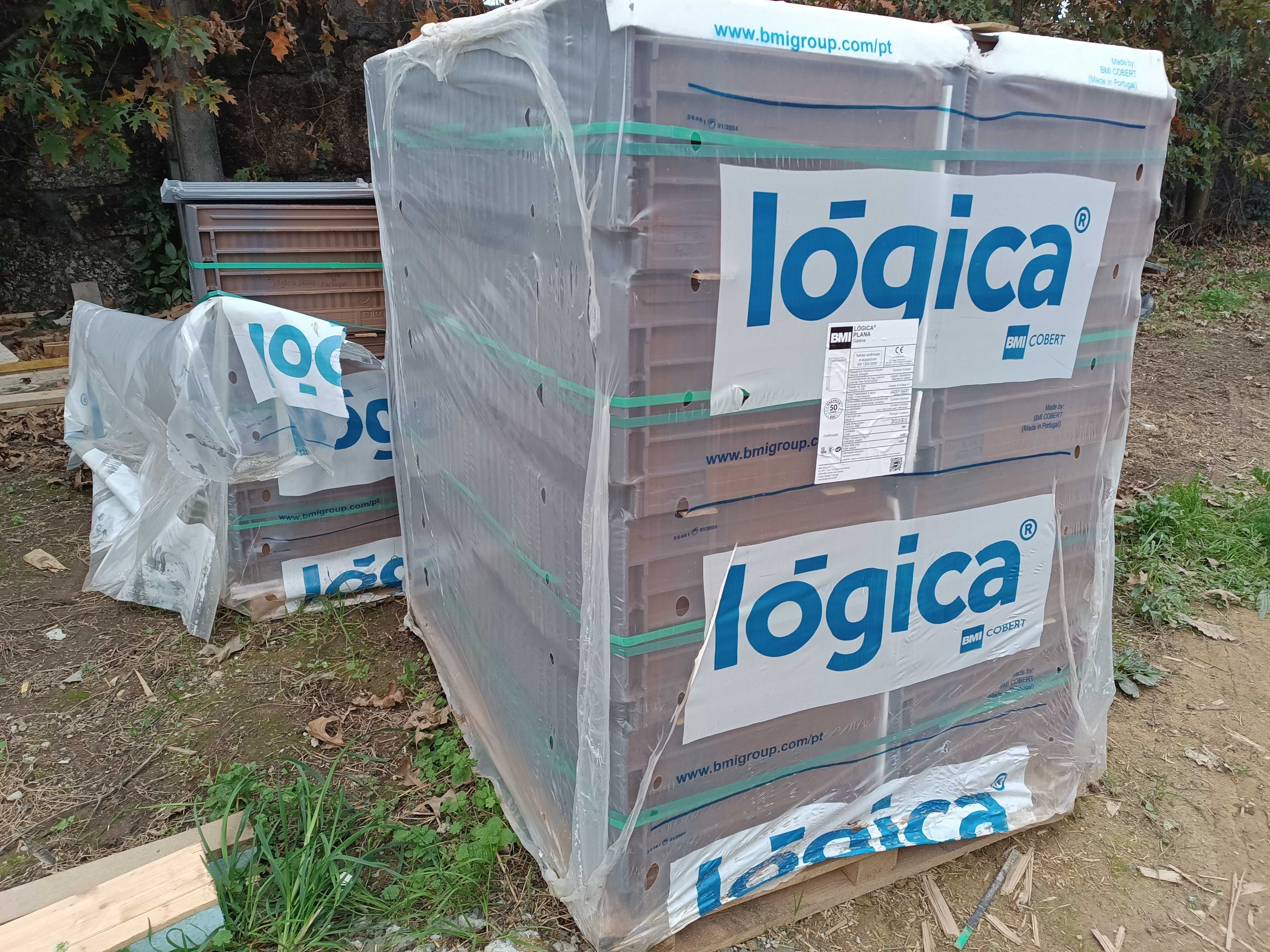 Telha Cobert Lógica Plana Galena (cinza)