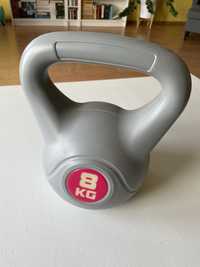 Kettlebell bitumiczny 8kg Meteor