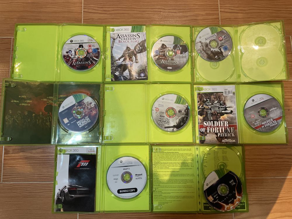 lote de Jogos xbox 360