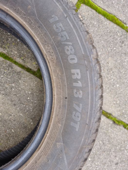 4 OPONY CAŁOROCZNE używane 155/80R13 Kumho Solus 4S HA32