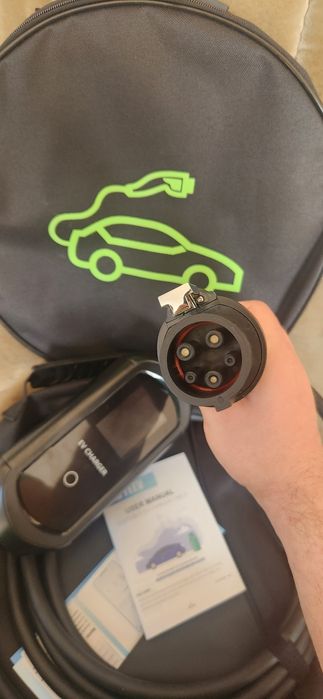 Розпродаж! EV Charger 32A Type1 Type2 GBT Зарядка 7 КВ 5м кабель