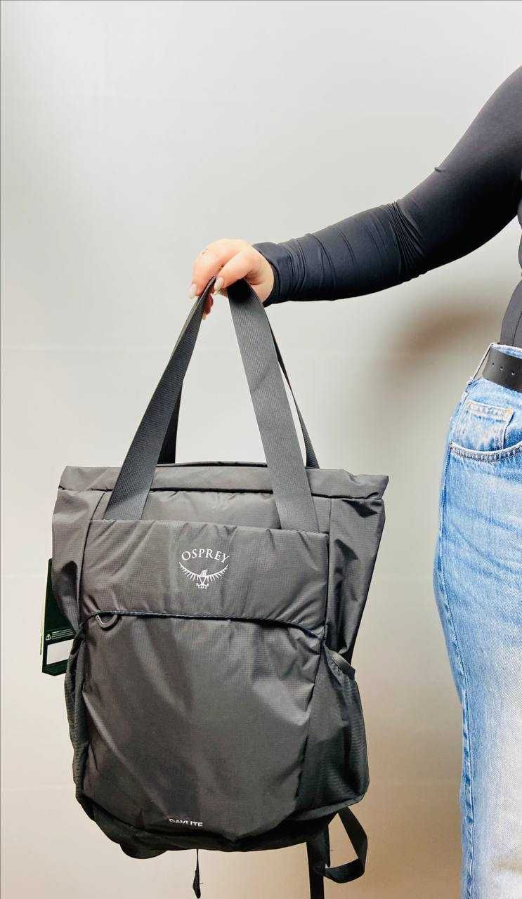 Рюкзак Osprey Daylite Tote Pack 20л, кольори: олива, чорний