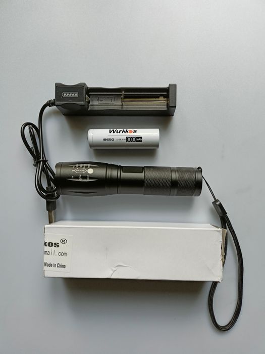 Ліхтар алюміній Wurkkos SM11, новий, якісний