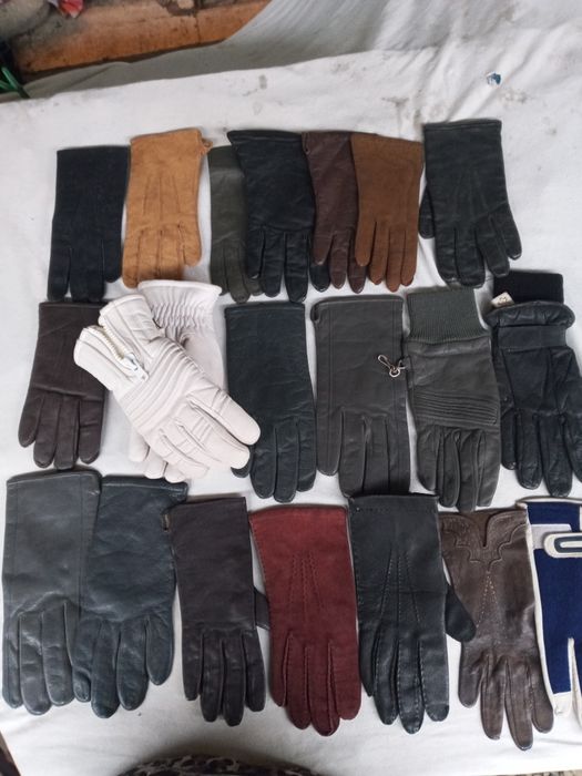 Рукавиці шкіряні