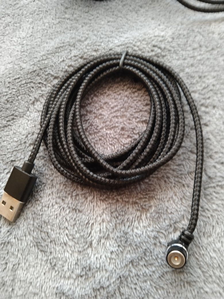Kabel USB magnetyczna koncowka