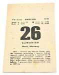 Karteczka z kalendarza 1979 (26 kwiecień)