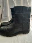 Buty zimowe, męskie,  czarne, ciepłe, LIVERGY