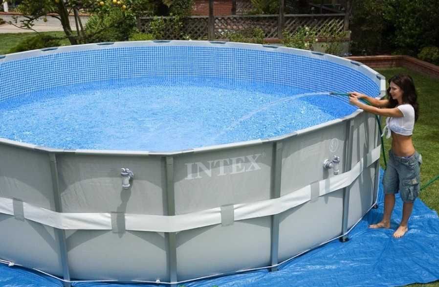 Басейн каркасний фабричний Intex 305 x 76 см. Бассейн для дома!!