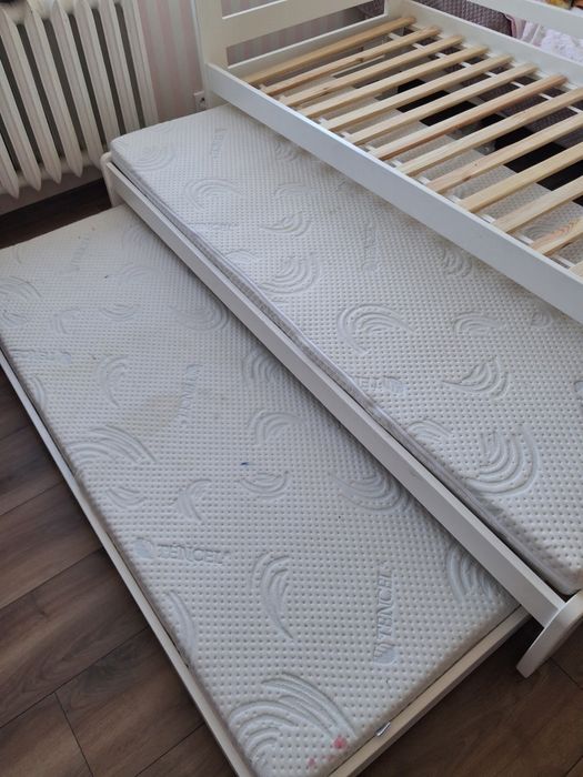 Łóżko piętrowe wysuwane 3 osobowe 3 piętrowe