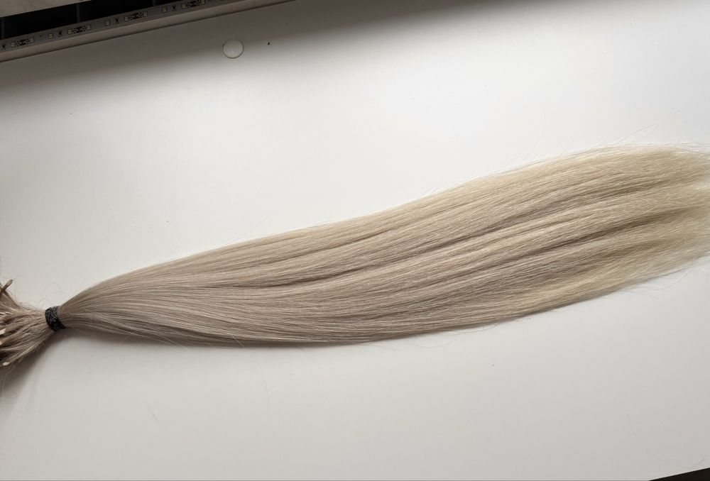Wlosy naturalne słowiańskie 60 cm 90 gram