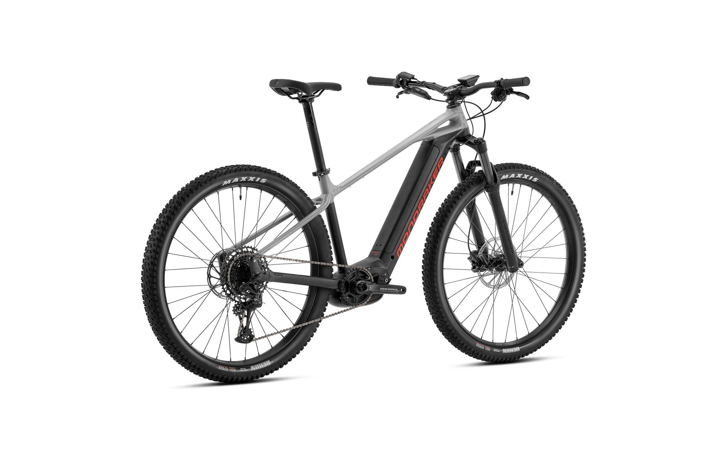 Rower Elektryczny MTB Mondraker Prime Czarno Szary L 625Wh