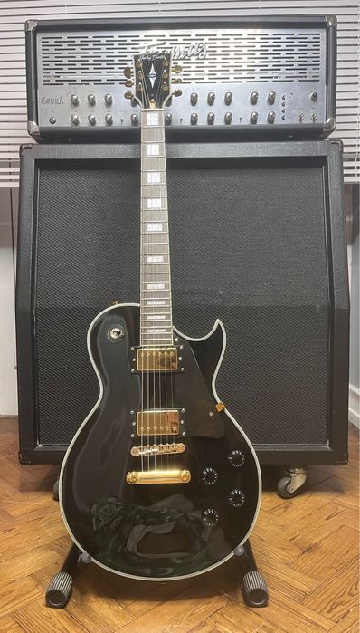 Guitarras Ibanez 7 cordas e Harley Benton