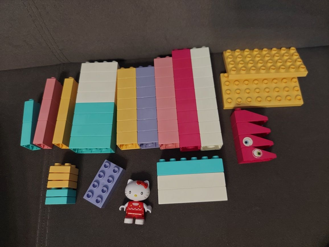 Klocki Unico hello kitty jak Lego Duplo