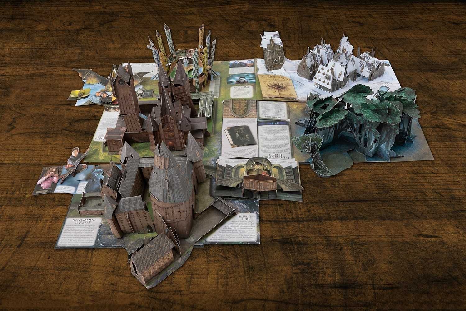 LIVRO 3D Harry Potter: A Pop-Up Guide to Hogwarts RARO, COLECIONADORES