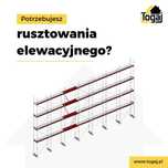Rusztowanie elewacyjne schodowe warszawskie drabina wynajem